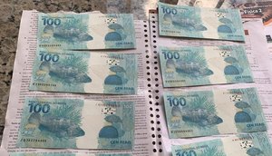 Mulher é presa com cédulas falsas no valor de R$ 2 mil em Sergipe