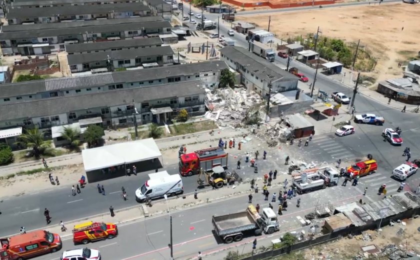 Samu detalha estado de feridos em desabamento no bairro Cidade Universitária