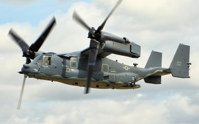 Aeronave militar dos EUA cai no mar ao sul do Japão