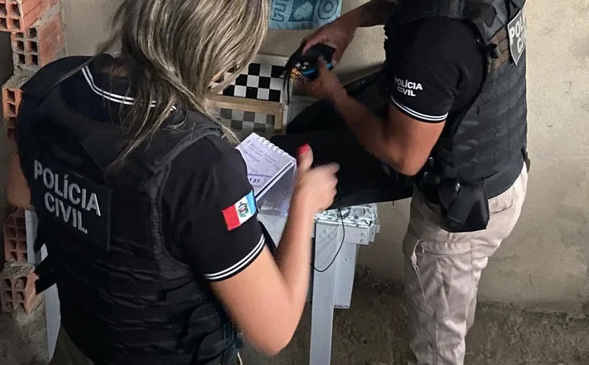 Polícia Civil apreende eletrônicos de suspeito de pornografia infantil em Maceió
