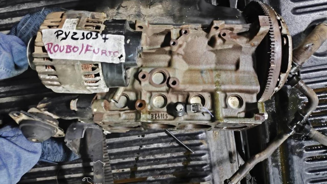 Operação Lego 2 da PM-AL apreende arma e peças veiculares roubadas