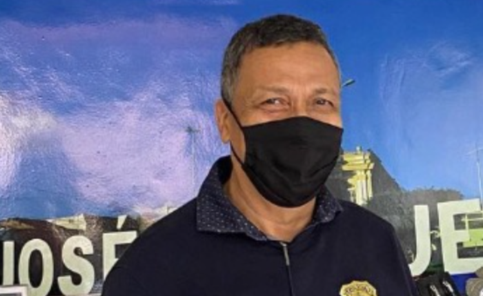 O delegado Claudemiltkson Benemarcam