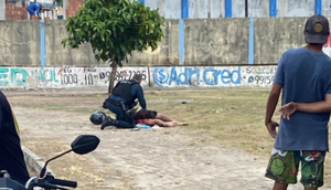 Motociclista sofre várias fraturas após cair da ponte Aracaju-Barra