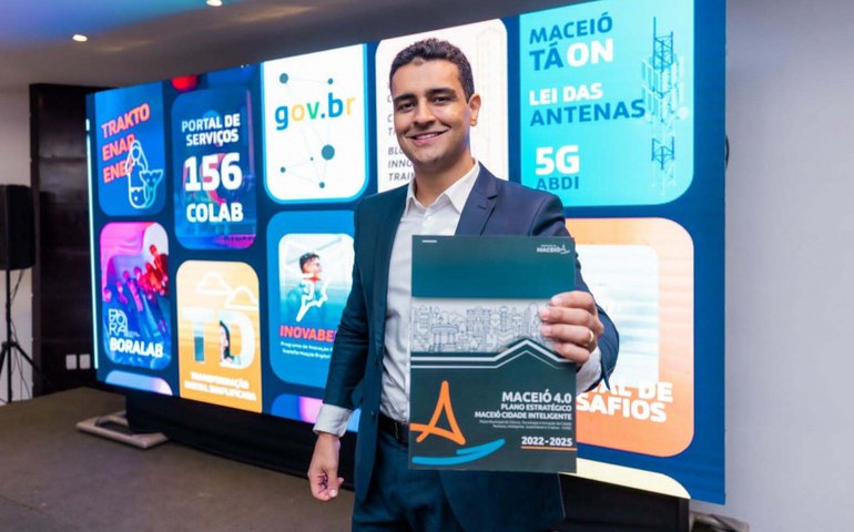 Prefeito JHC apresenta a ministro ações de incentivo à inovação e tecnologia em Maceió