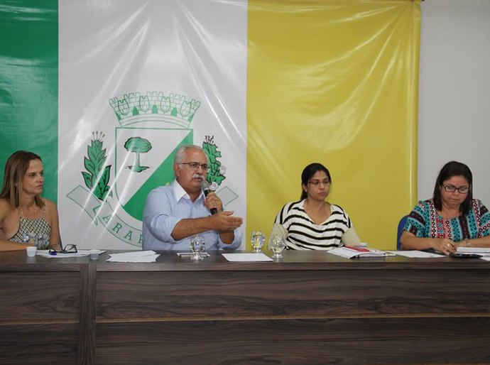 Rogério participa da 1ª reunião anual do Conselho Municipal de Saúde