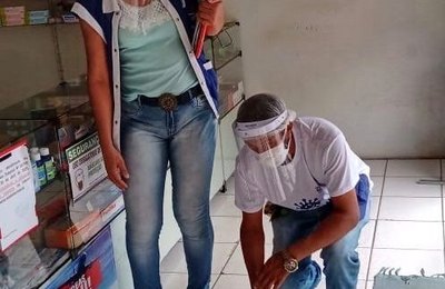 Coronavírus: Prefeitura de Olho D’Água Grande reforça orientações em estabelecimentos da zona rural e urbana 
