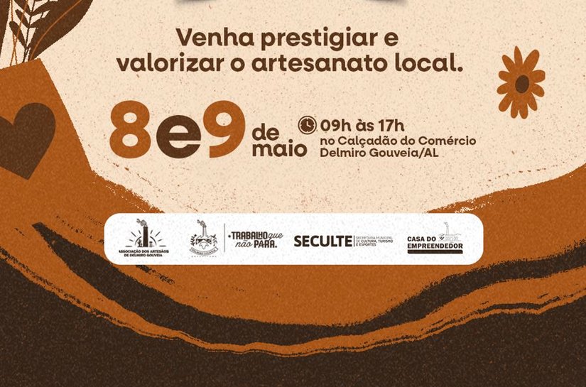 Delmiro Gouveia realiza Feira de Economia Criativa em edição especial voltada ao Dia das Mães