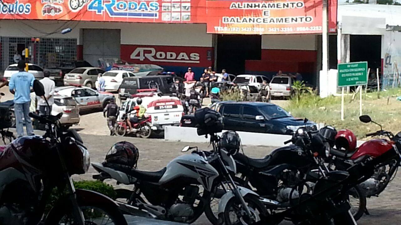 Polícia surpreende assaltantes durante fuga em Palmeira dos Índios