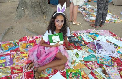 Fliara revela escritora mirim em Piquenique Literário