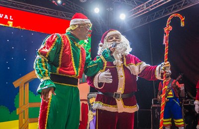  Programação natalina do Bosque das Arapiraca desta terça-feira está mantida