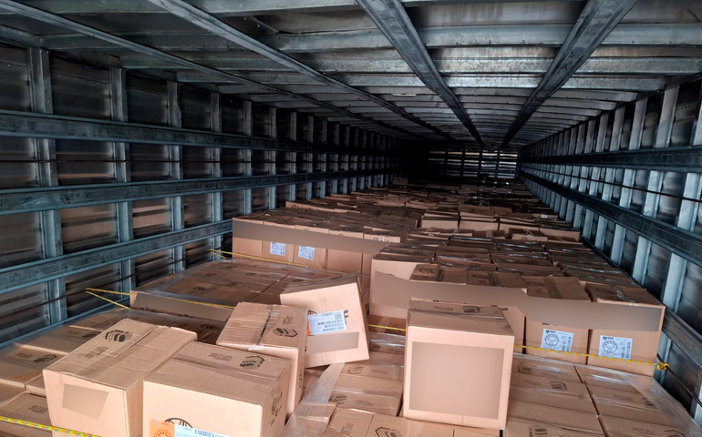 Sefaz-AL retém mais de 30 toneladas de mercadorias irregulares em Arapiraca