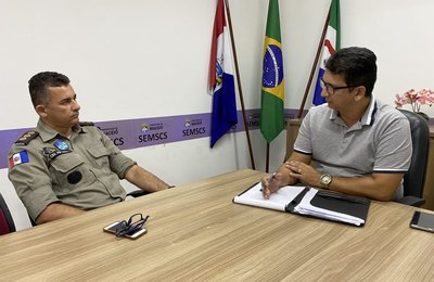 Segurança Comunitária alinha estratégias com a Polícia Militar para eventos realizados em Maceió