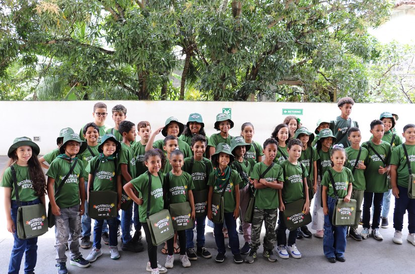 Botânico Mirim: Crianças participam de abertura da 4ª edição do projeto do IMA