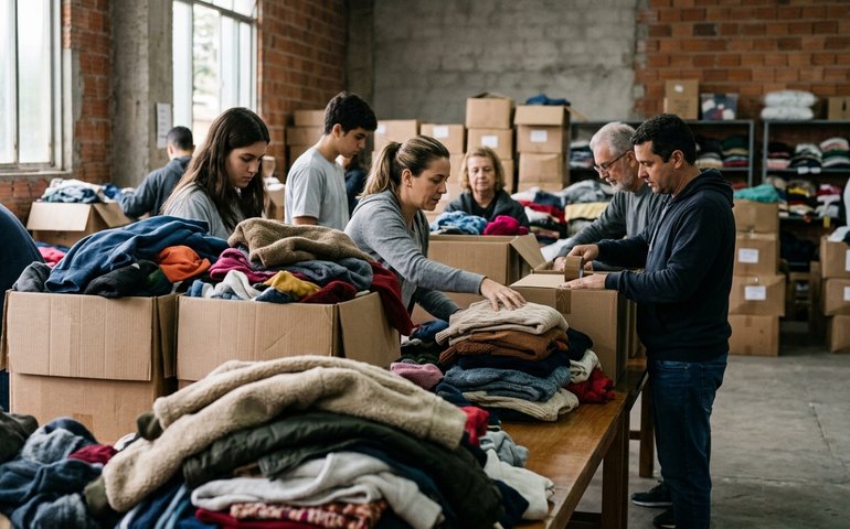 Campanha Aquecendo Vidas recebe doações até sexta-feira (29)
