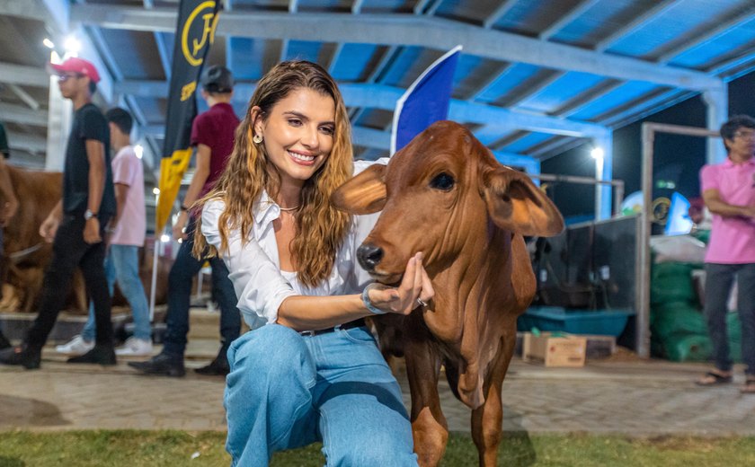 Marina Candia prestigia abertura da 74ª Expoagro em Alagoas