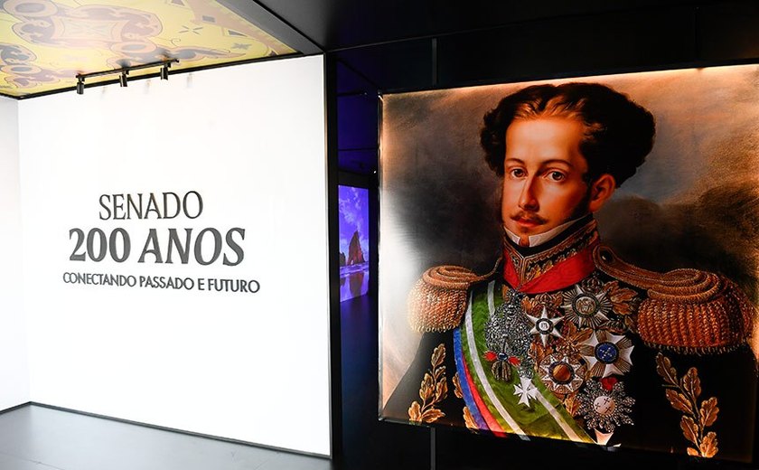 Senado inaugura exposição sobre seus 200 anos de história