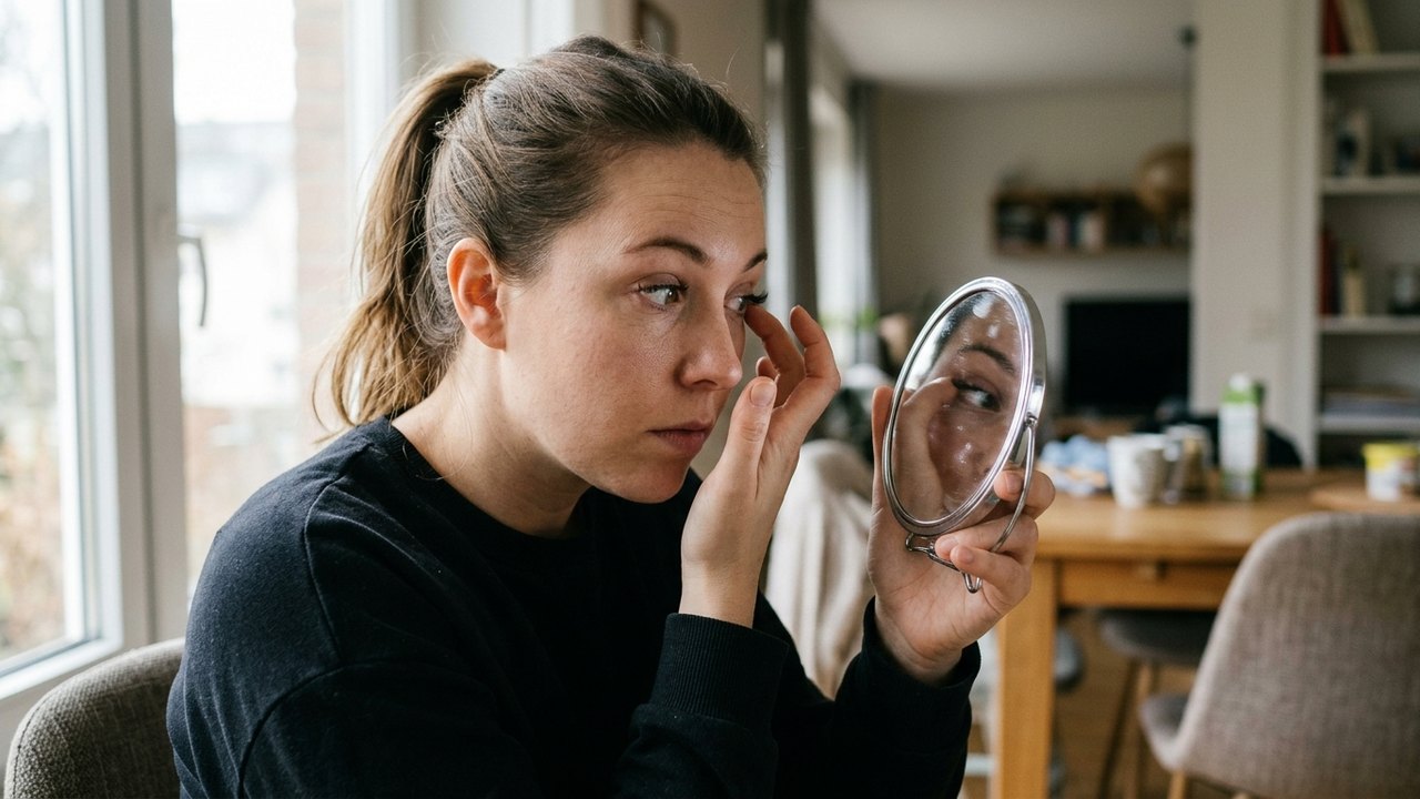 Mulher descobre tumor cerebral após notar alteração ao remover cílios postiços