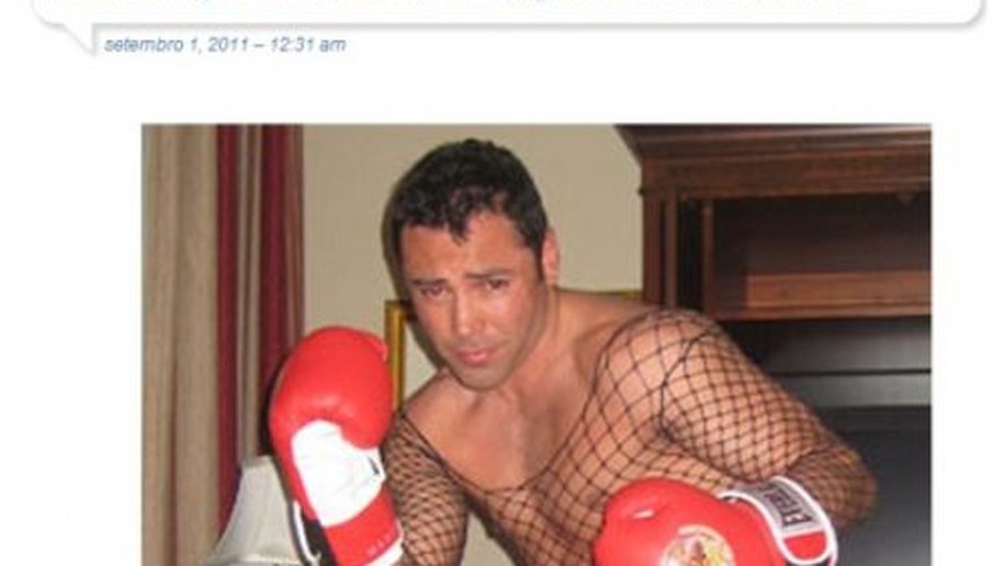 Ex-campeão mundial de boxe admite que usou lingeries
