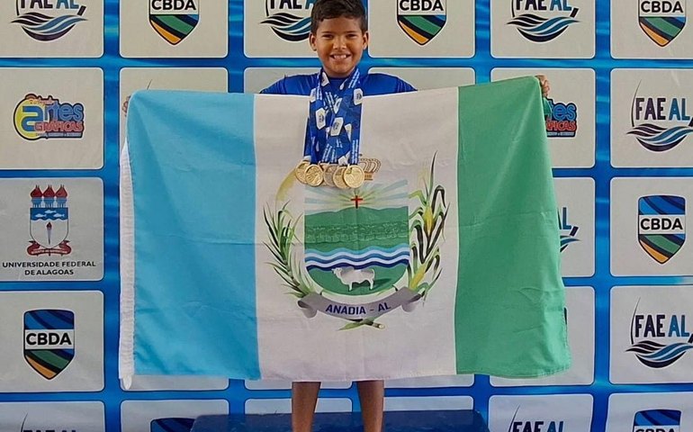 Atleta de Anadia representa o estado em Campeonato realizado em Palmas - TO