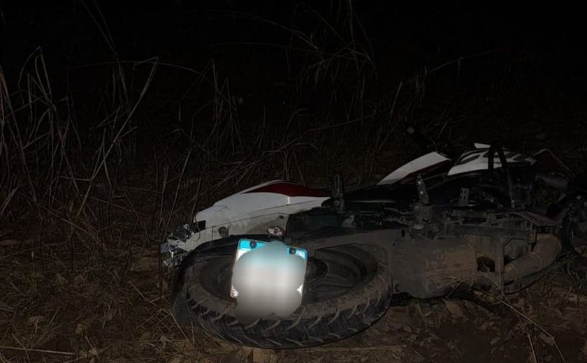 Motociclista morre após perder controle do veículo na BR-316, em Pilar
