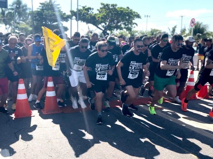 Sucesso e integração na 5ª Corrida da Polícia Civil de Alagoas