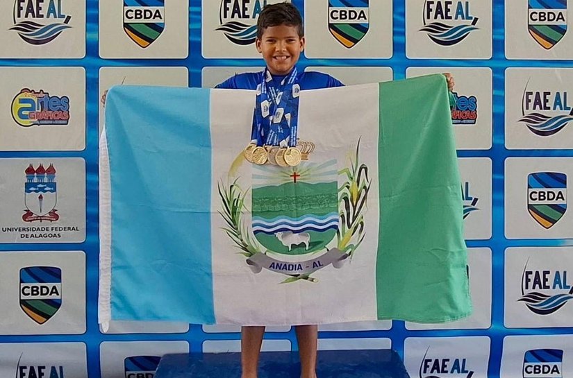 Atleta de Anadia representa o estado em Campeonato realizado em Palmas - TO