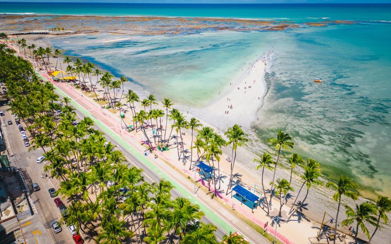 Maceió é o 3º destino mais buscado do Brasil para as férias de julho, aponta pesquisa da Decolar