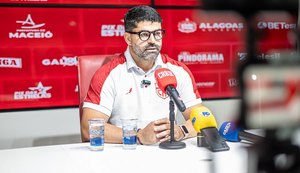 Ari Barros está de saída do CRB  / Foto: ASCOM CRB