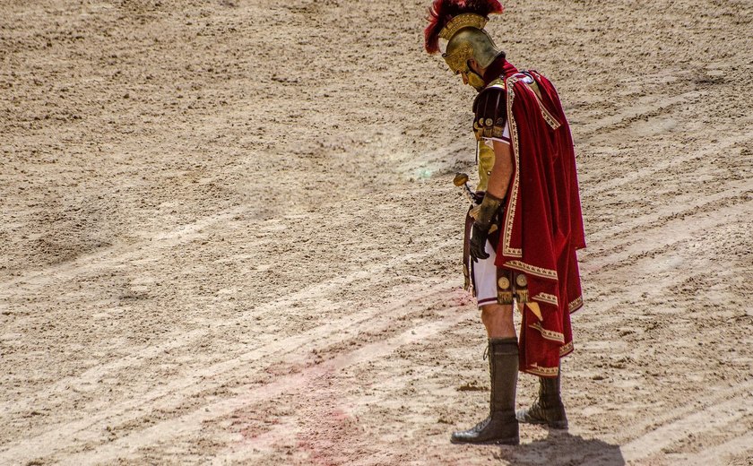 Exibem em museu no Reino Unido raríssimo chapéu de sol de 1.800 anos de soldado romano (FOTOS)
