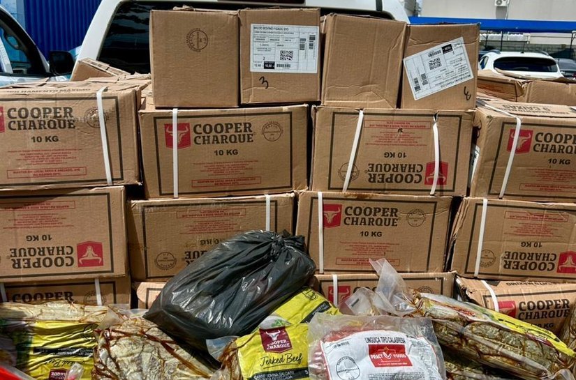 Vigilância Sanitária apreende mais de dois mil quilos de produtos vencidos na Levada