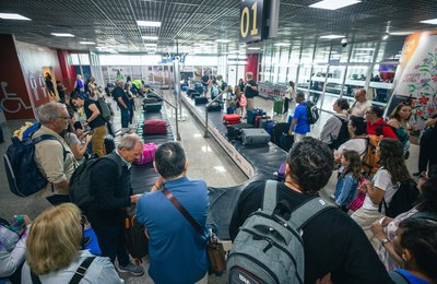 Alagoas registra aumento de mais de 108% no fluxo de passageiros internacionais