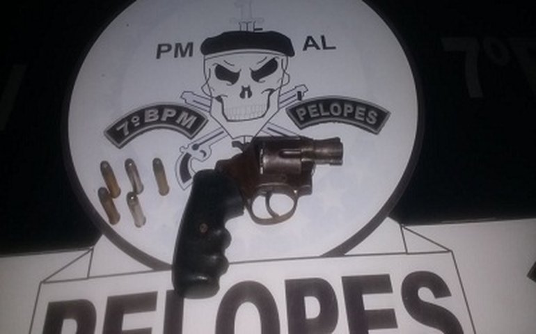 7º BPM apreende armas de fogo em cidades do sertão alagoano