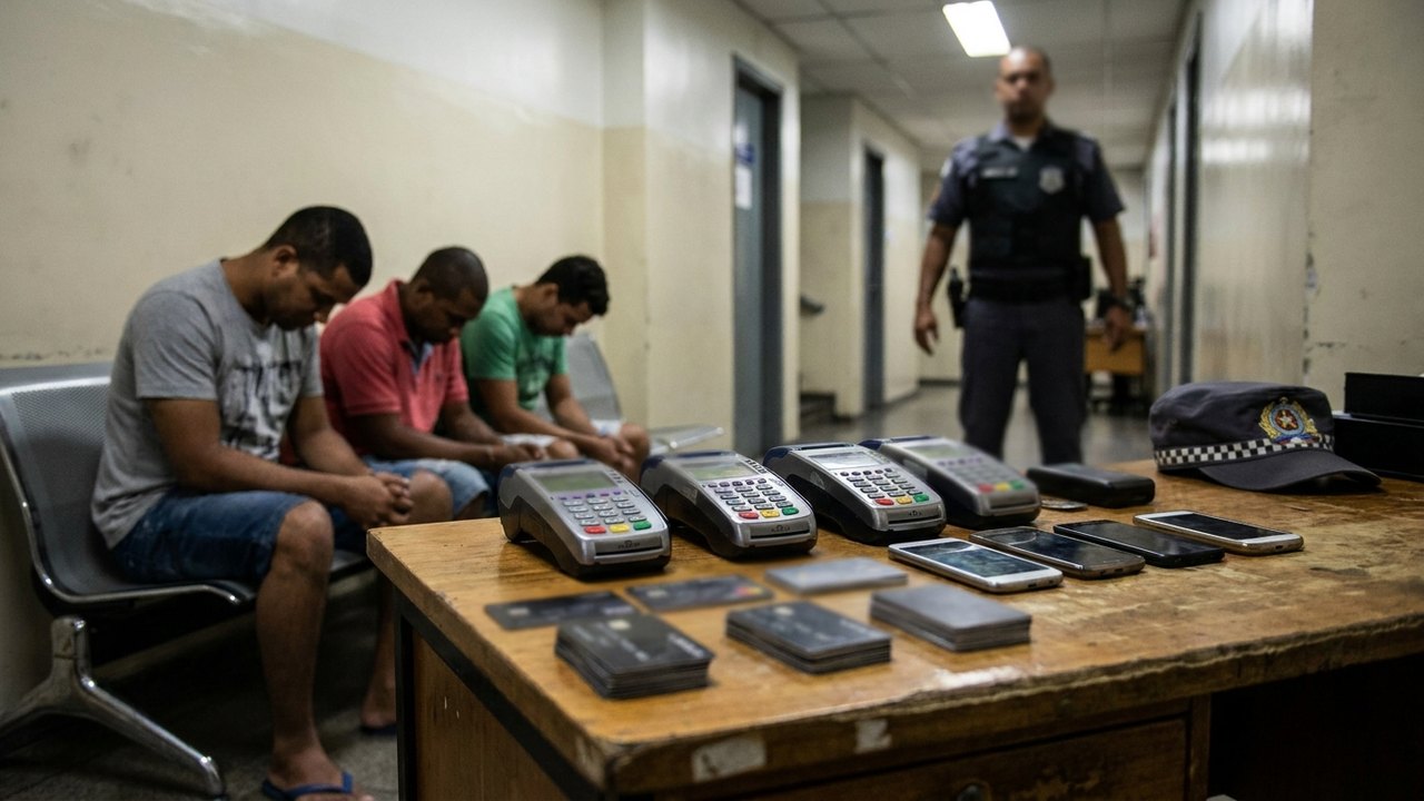 Três integrantes de quadrilha paulista que aplicava golpes em passageiros de táxi na Zona Sul do Rio são presos