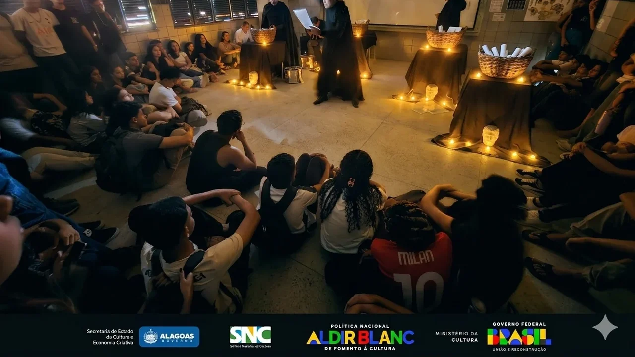 II Recital dos Poetas Mortos – 2026 inicia circulação cultural em escolas de Alagoas