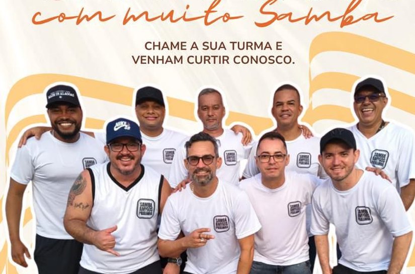Samba da Pracinha recebe idosos assistidos por abrigo em Maceió no próximo sábado (28)