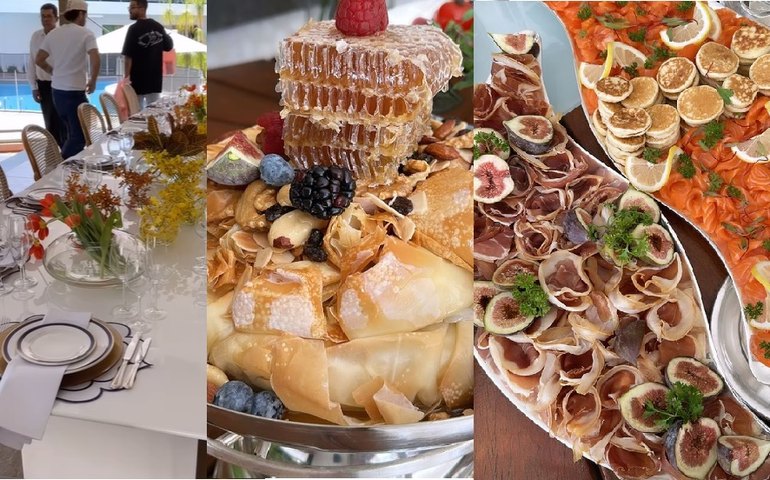 Virgínia Fonseca mostra almoço de R$ 700 mil arrematado em leilão para o Instituto Neymar