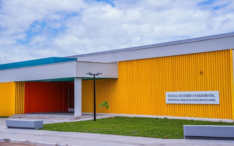 Prefeito Luciano Barbosa inaugura, nesta segunda (17), a Escola em Tempo Integral Renilda Albuquerque