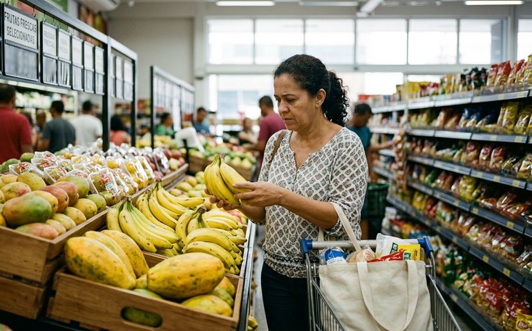 Alimentação no domicílio registra maior alta em dois anos no IPCA de março
