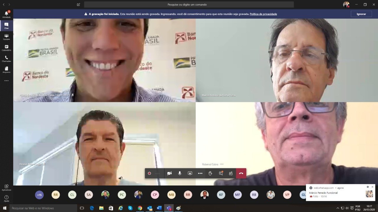 Sebrae em Alagoas e BNB discutem parceria para otimização de crédito emergencial