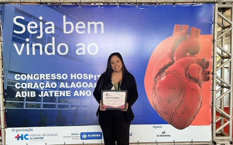 UPA Santa Lúcia recebe selo Prata no Congresso de Cardiologia do Hospital do Coração Alagoano