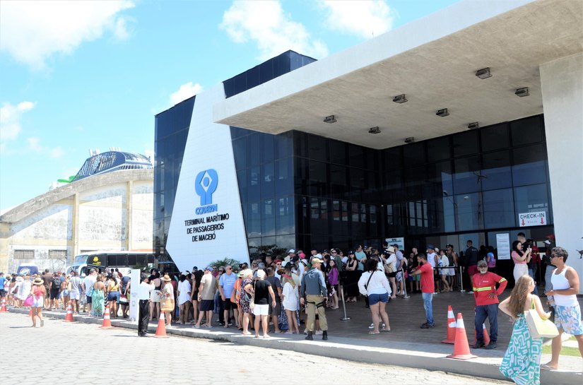 Programa Saúde no Porto atende mais um cruzeiro que chega a Alagoas