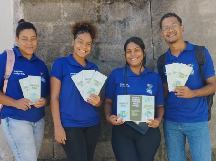 Programa Criança Feliz realizou em Luziápolis ação educativa em alusão ao Dia de Proteção às Florestas