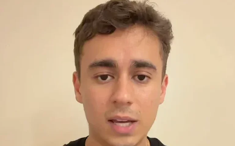 Nikolas cobra Alcolumbre por CPI do Master e critica Lulinha durante ato em Brasília