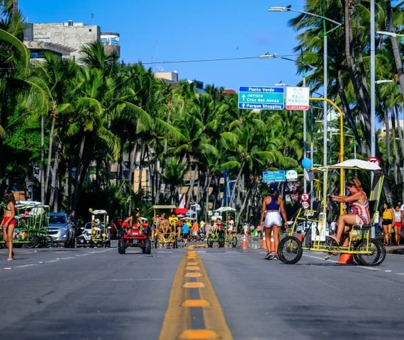 Rua Aberta terá edições extras aos sábados em dezembro na orla de Maceió