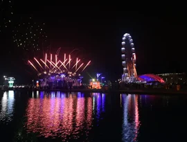 Chuva forte leva à suspensão do agendamento de roda-gigante e tirolesa no Rock in Rio