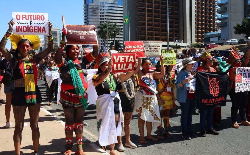 Marcha das Mulheres Indígenas defende luta contra a violência