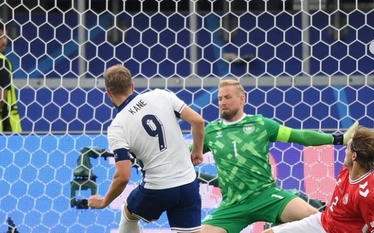 Inglaterra joga mal, empata com Dinamarca e perde chance de antecipar vaga no mata-mata da Euro