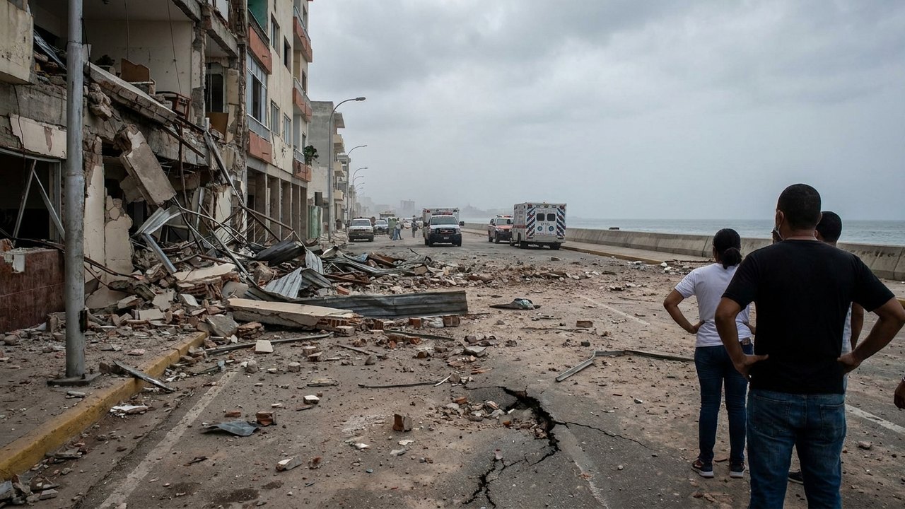 Terremoto de magnitude 7,1 atinge a Venezuela e gera alerta de tsunami