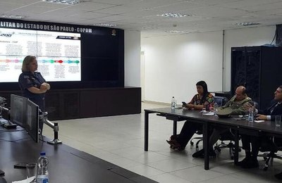 Implantação de câmeras corporais é tema de visita realizada pelo MP à PM de São Paulo