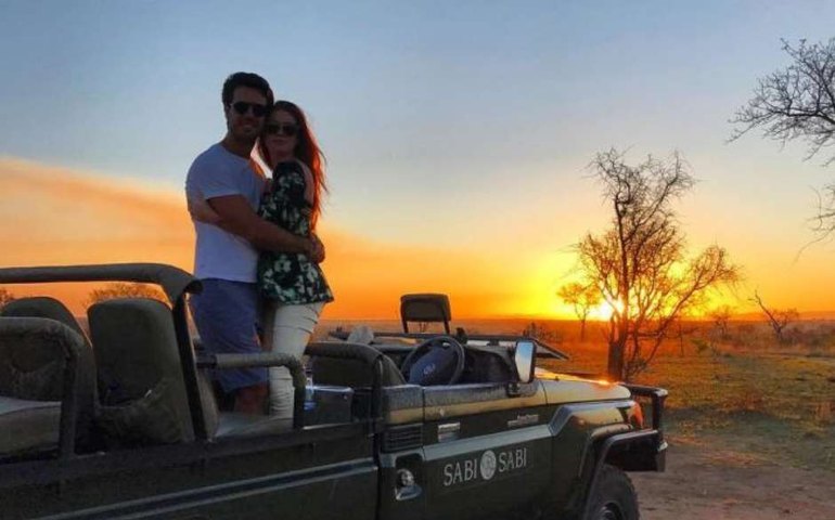 Marina Ruy Barbosa curte lua de mel em safári na África